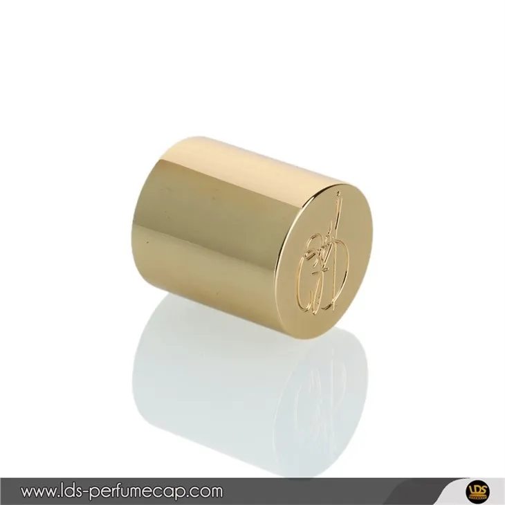 Matte Nickel Zamak Perfume Cap