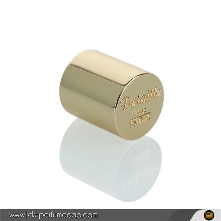 Matte Nickel Zamak Perfume Cap