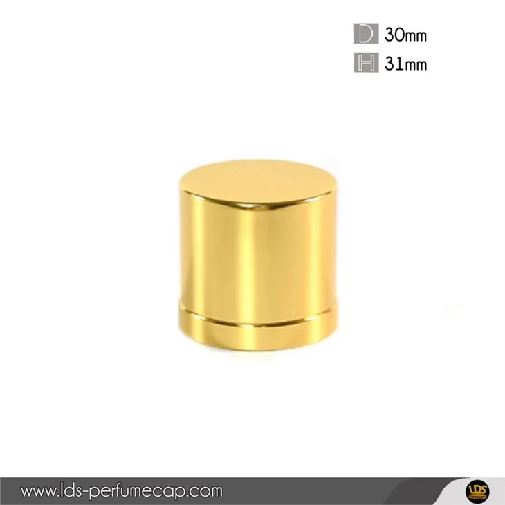 Aluminum Round Shape Perfume Cap